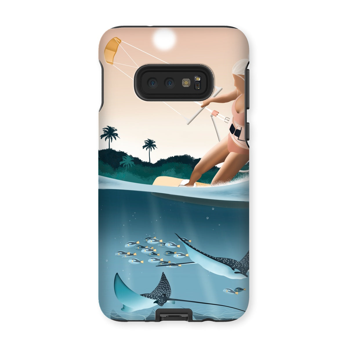 Coque de téléphone renforcée Kitesurf