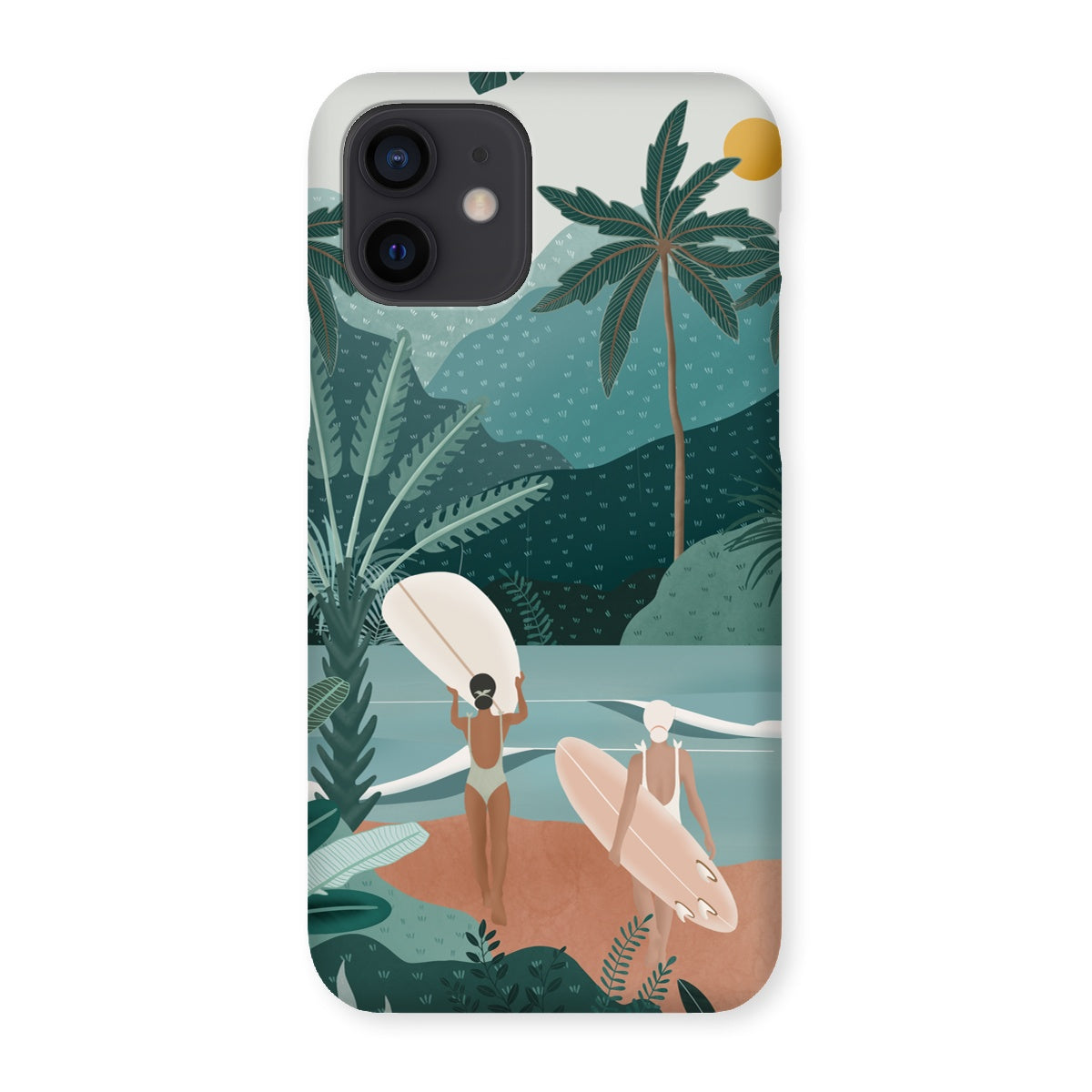 Jungle vibes sea slim phone case