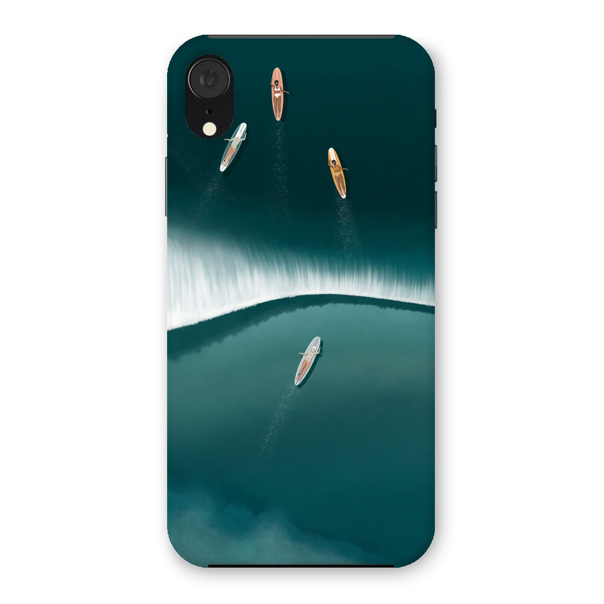 Slim Line up in Zicatela phone case