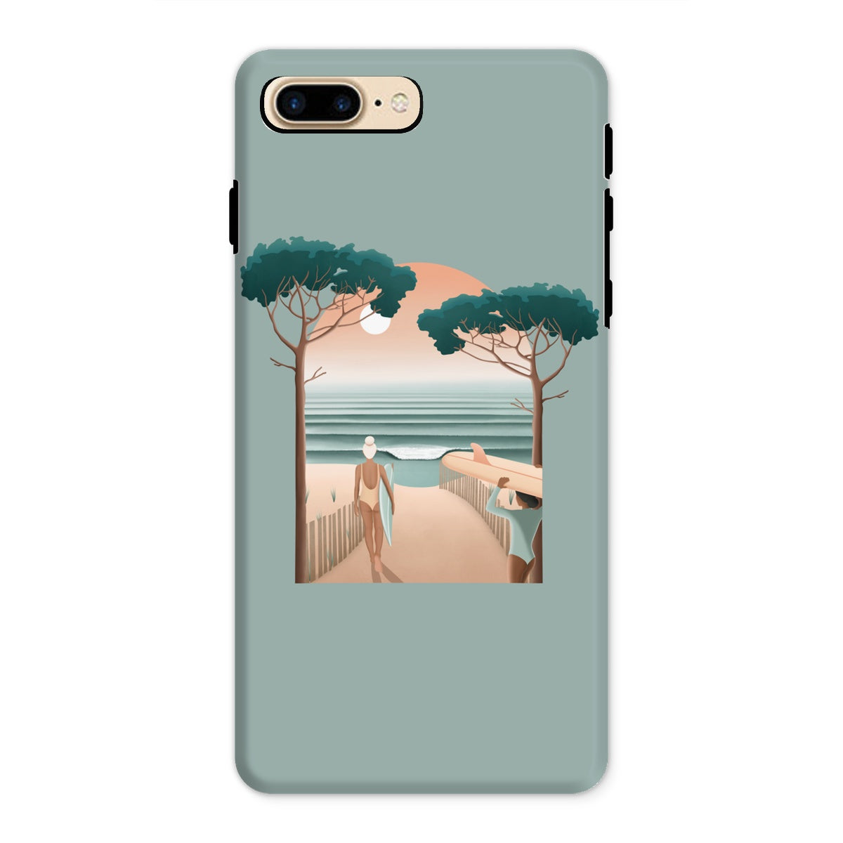 Coque de téléphone renforcée vue sur les Landes