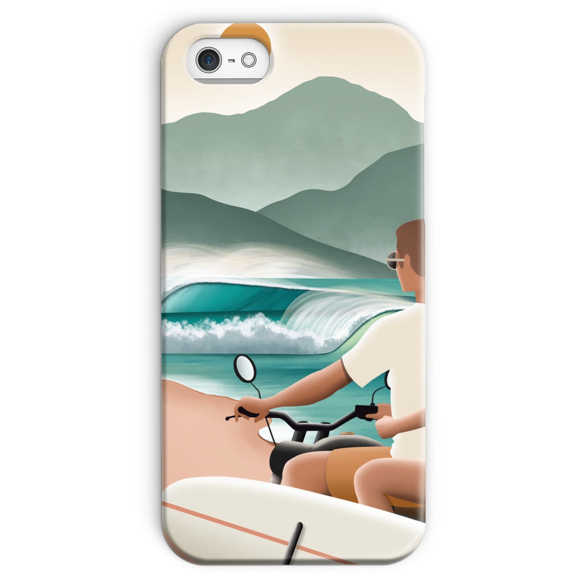 Estuche para teléfono delgado Surf Love