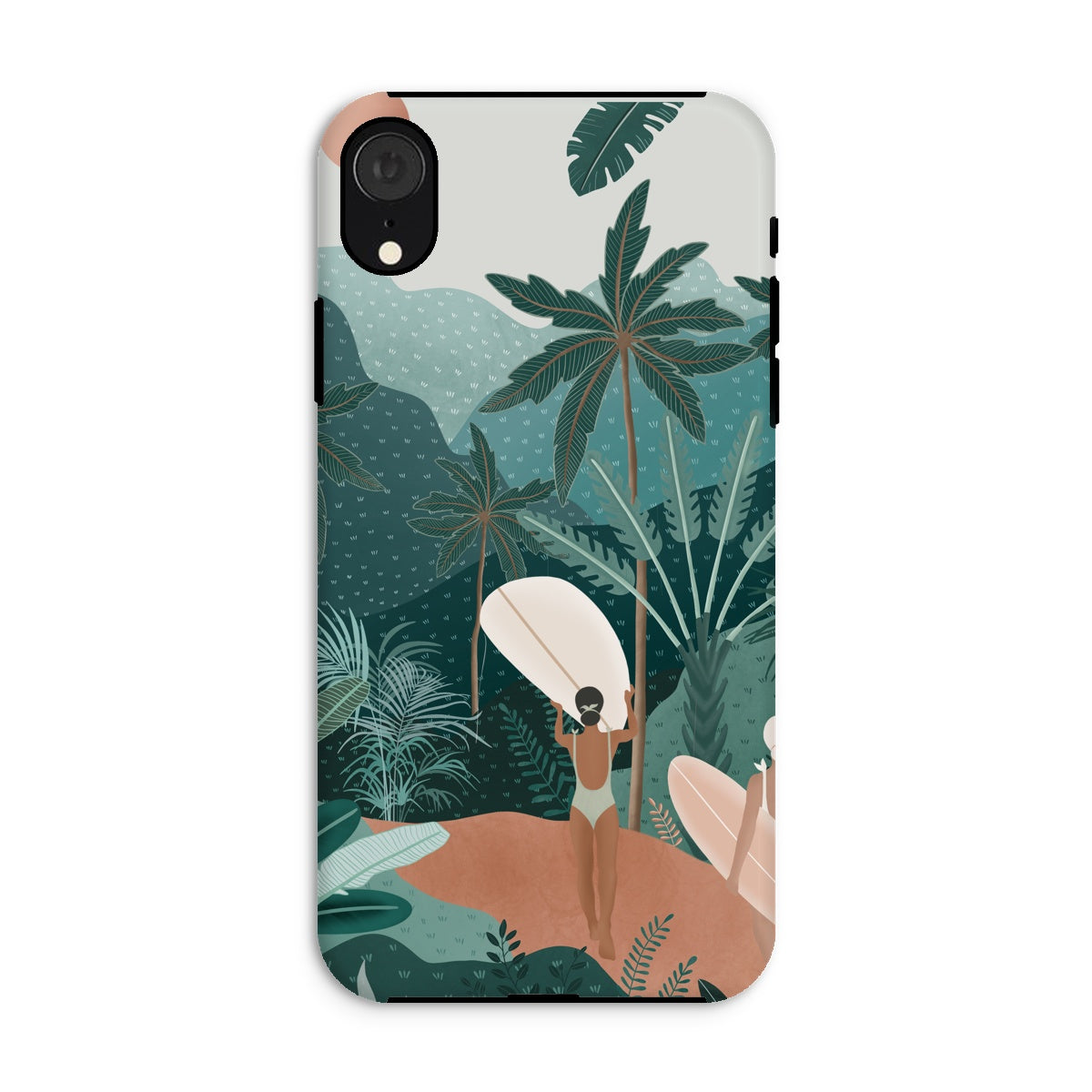 Jungle vibes reinforced phone case