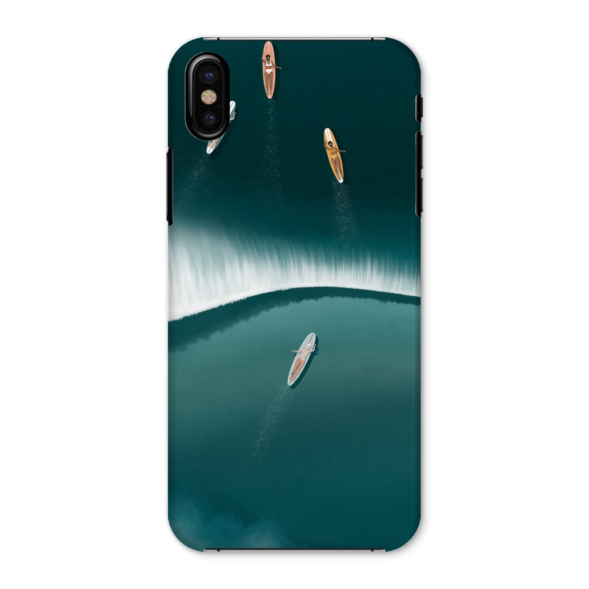 Slim Line up in Zicatela phone case