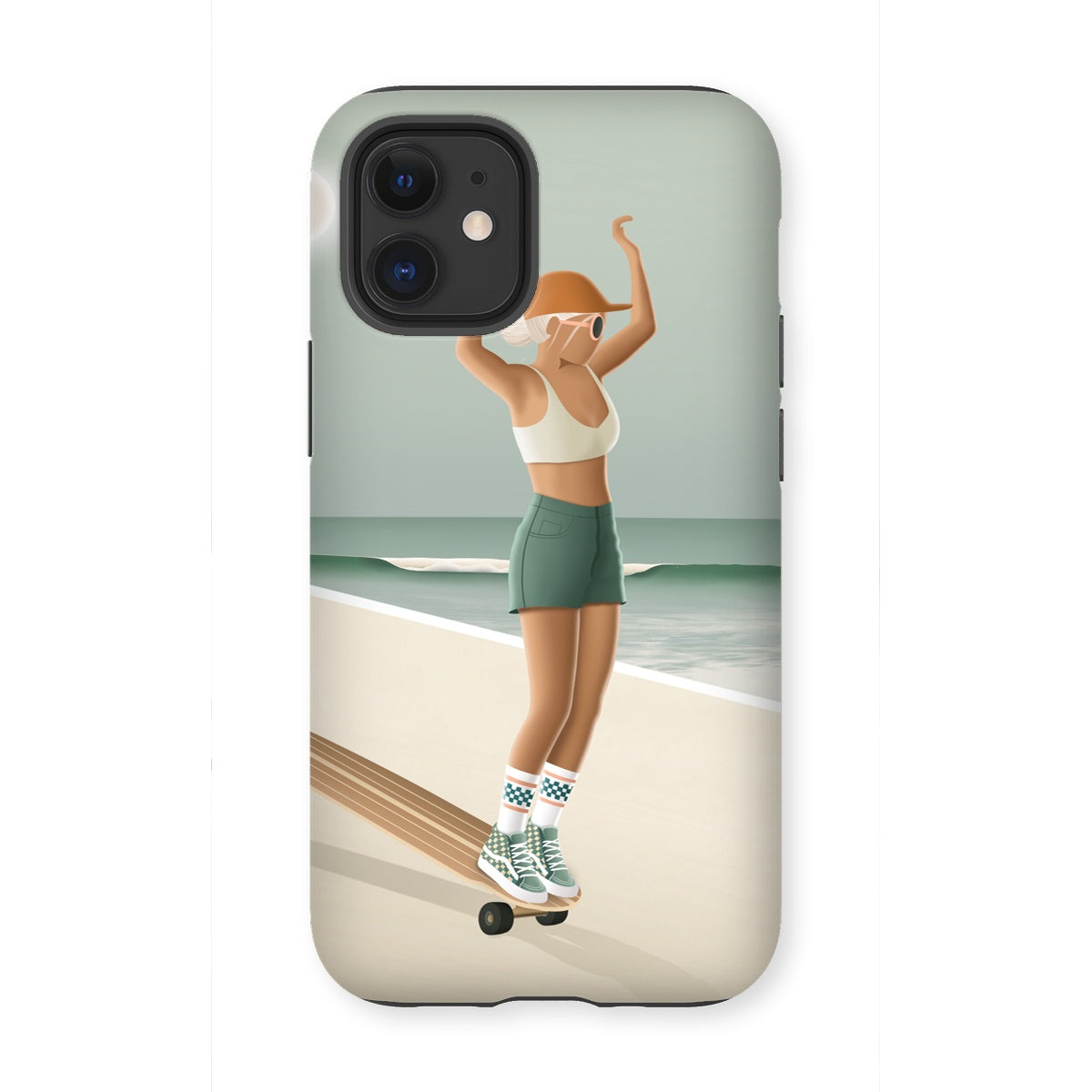 Coque de téléphone renforcée Hang ten