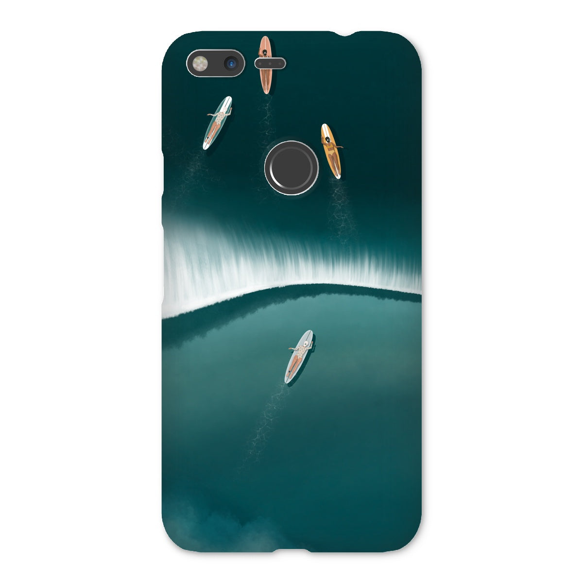 Slim Line up in Zicatela phone case