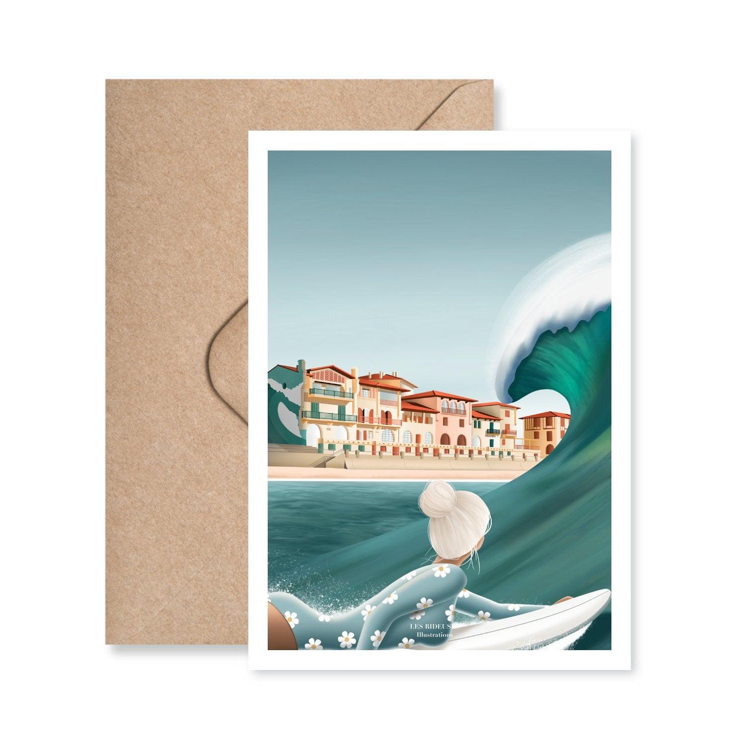 Carte postale La Centrale - Hossegor - Les Rideuses