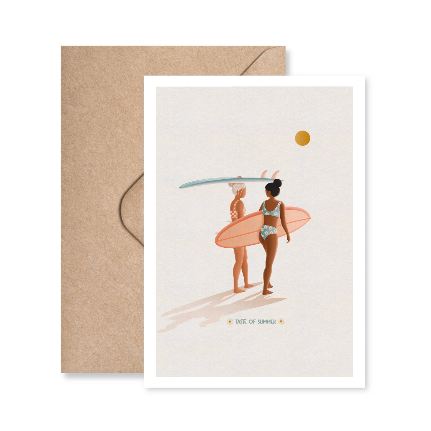 Carte postale Taste of summer - Les Rideuses