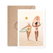 Carte postale Vintage mood - Les Rideuses
