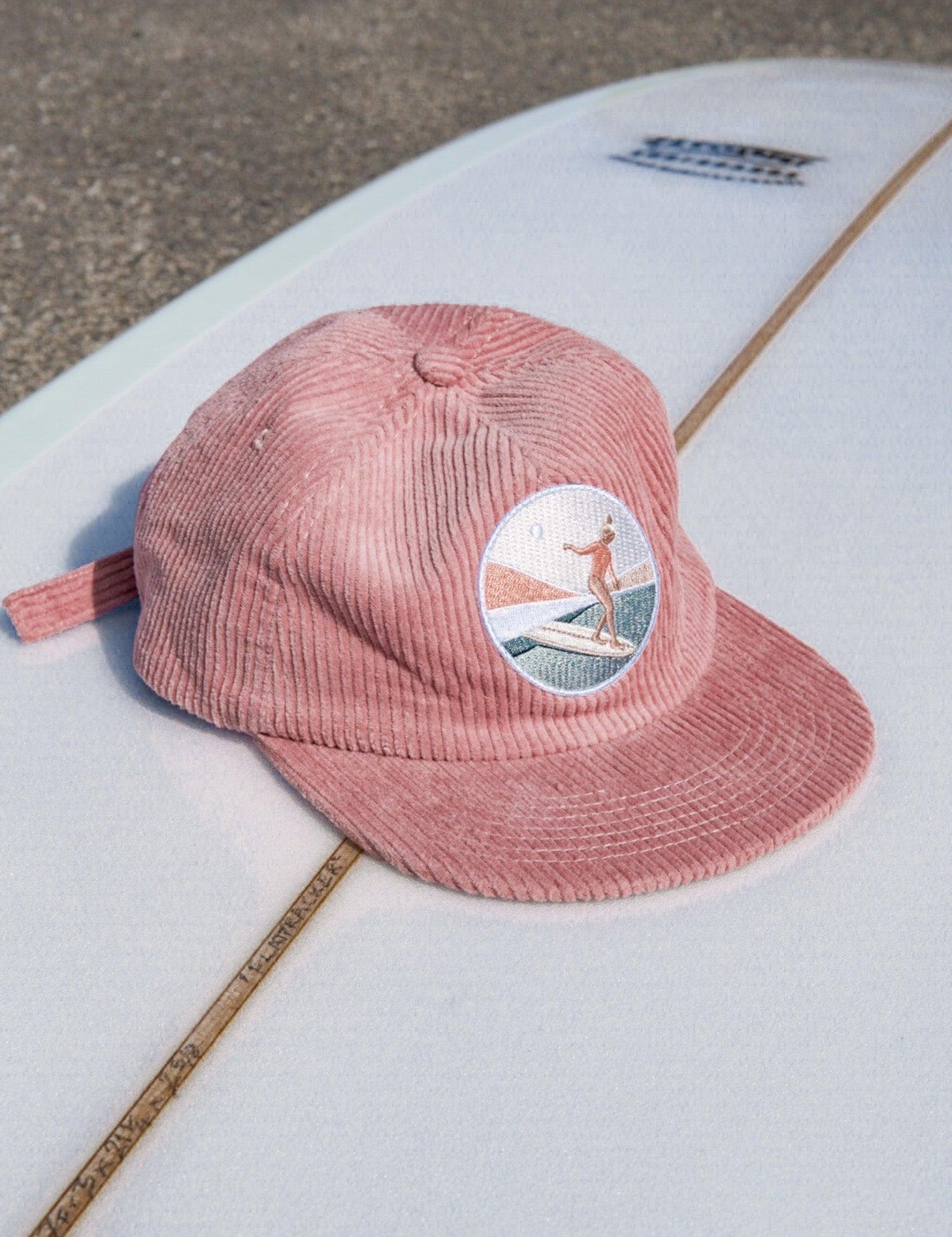 Casquette en velours Free Surfing - Les Rideuses