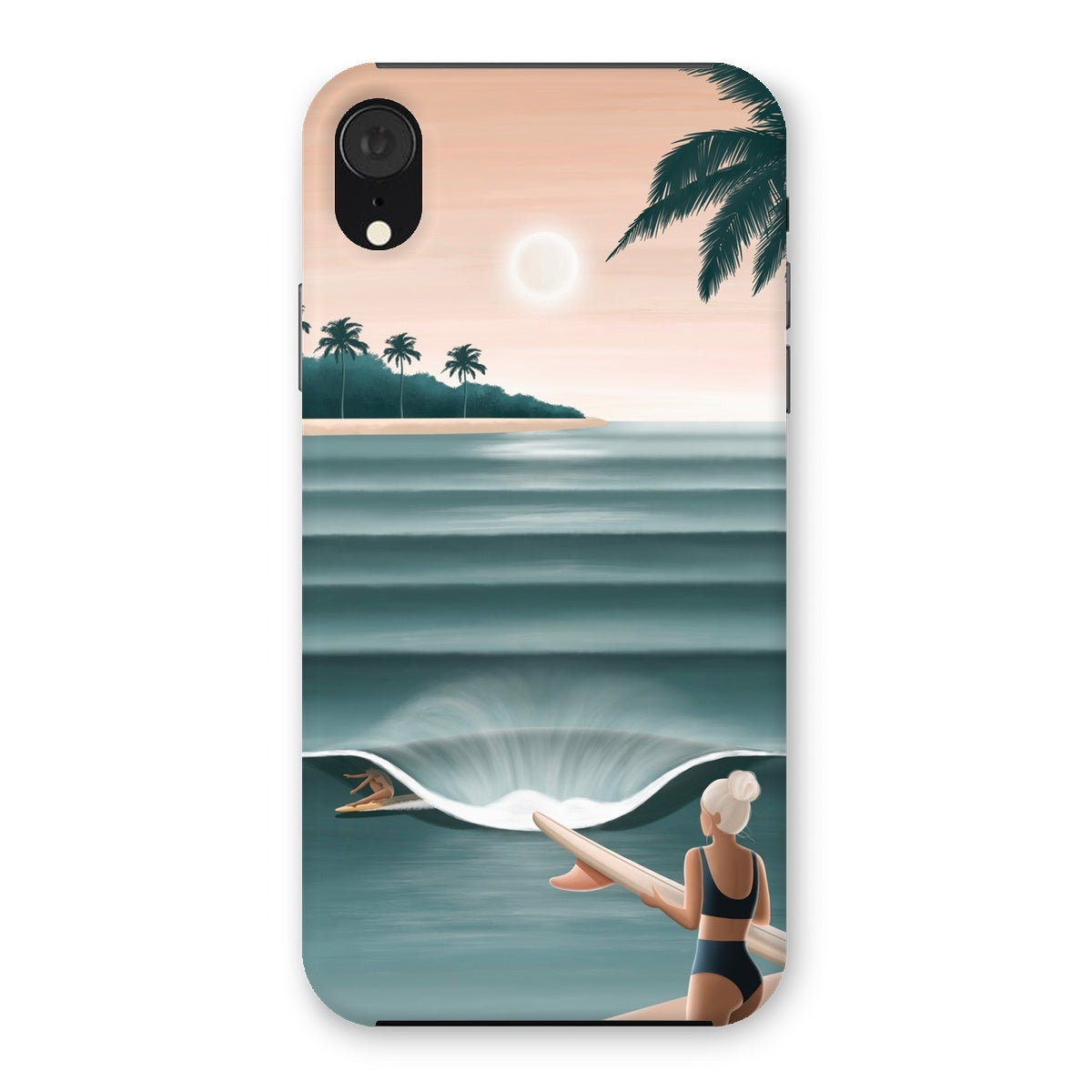 Dreamy lines slim phone case