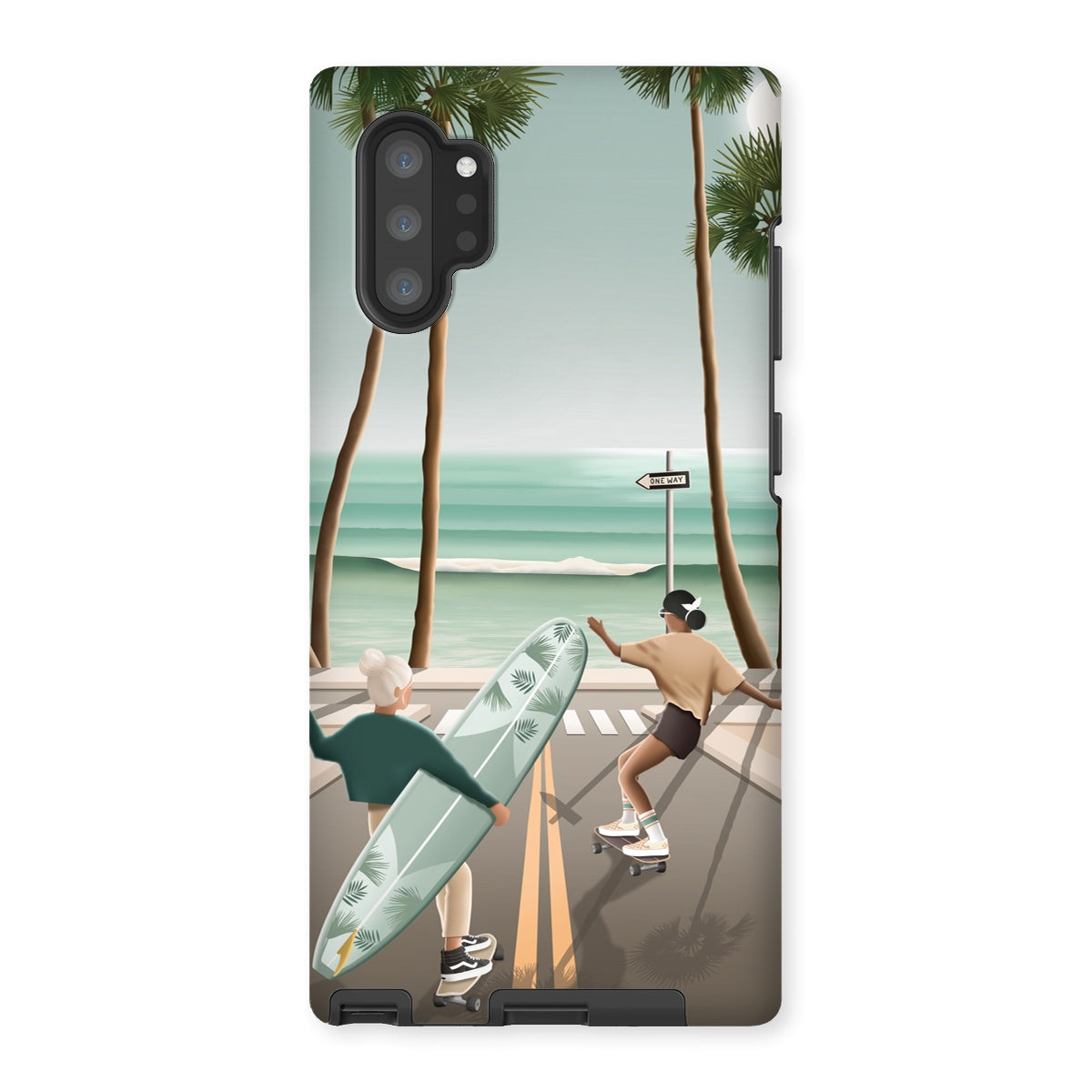 Coque de téléphone renforcée California vibes