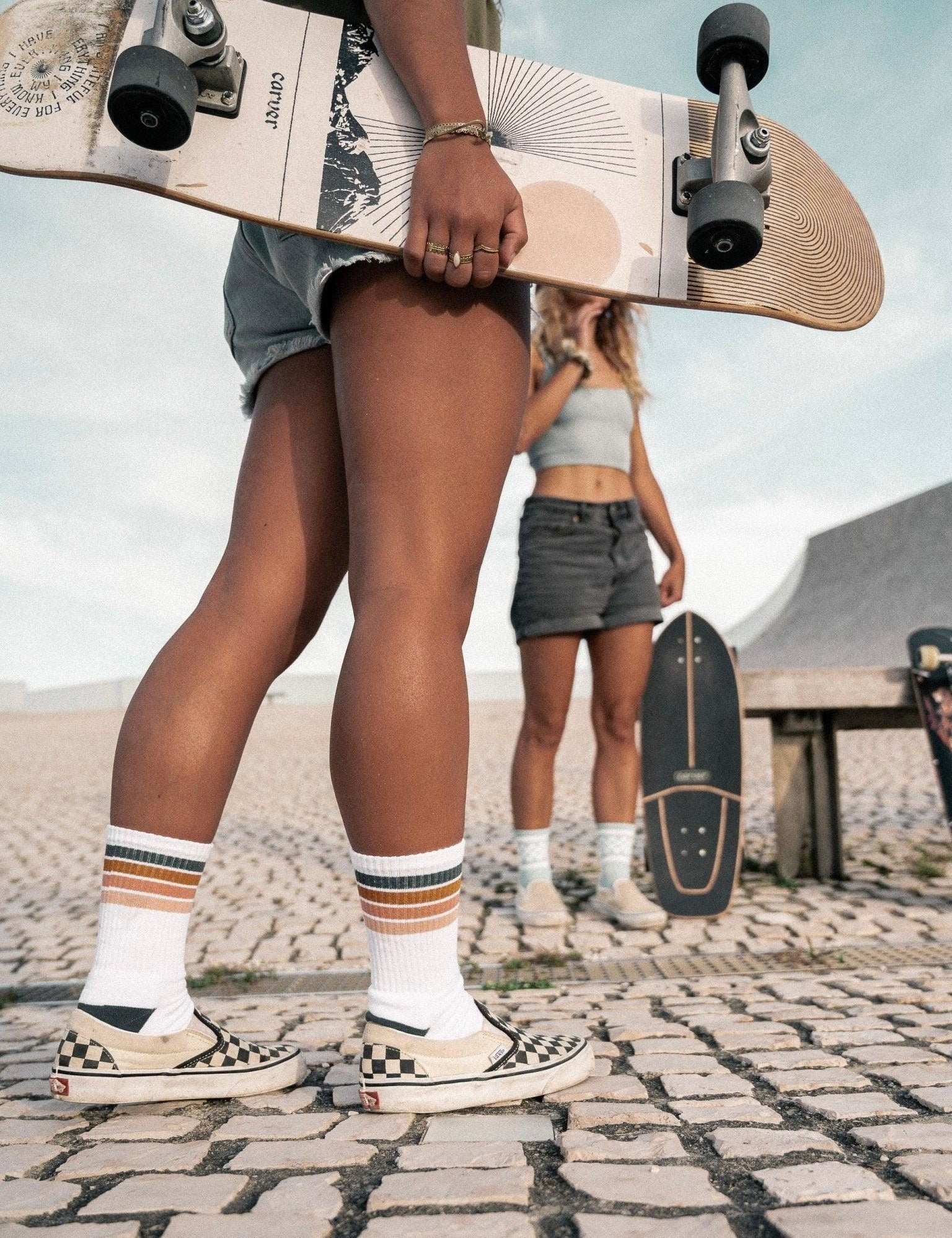 Chaussettes Fall 4 lines - Les Rideuses