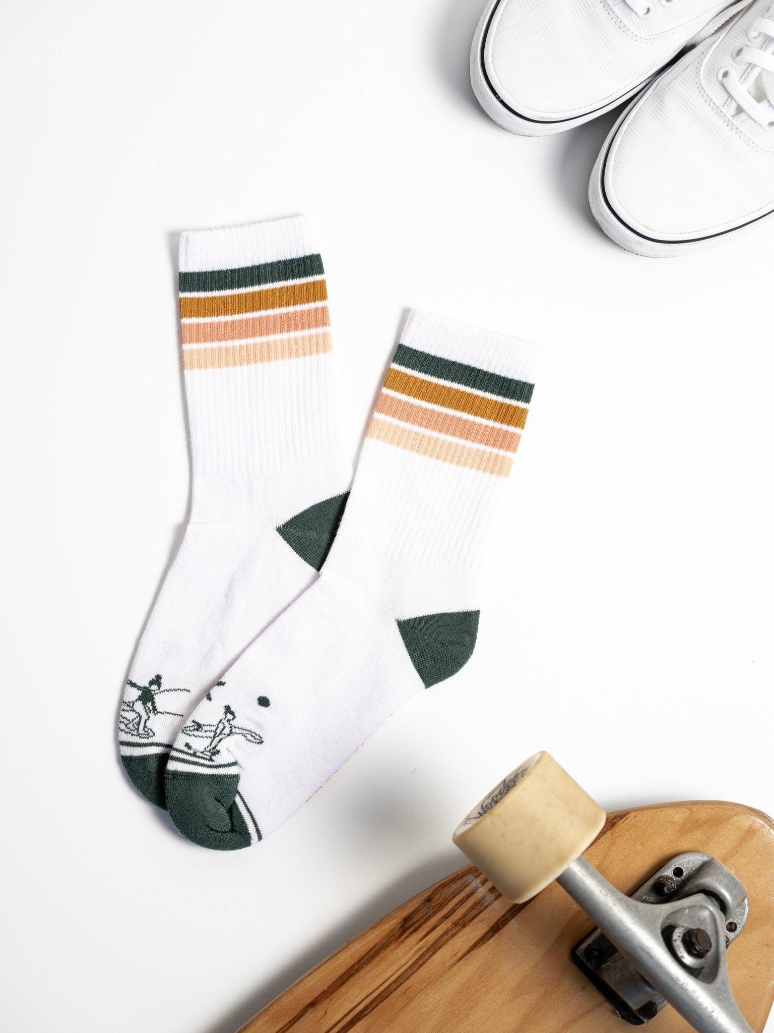 Chaussettes Fall 4 lines - Les Rideuses
