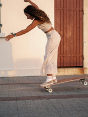 Chaussettes Mini checker beige - Les Rideuses