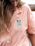 Charger l'image dans la visionneuse de la galerie, Chemise crop top en éponge Rose pastel - Les Rideuses
