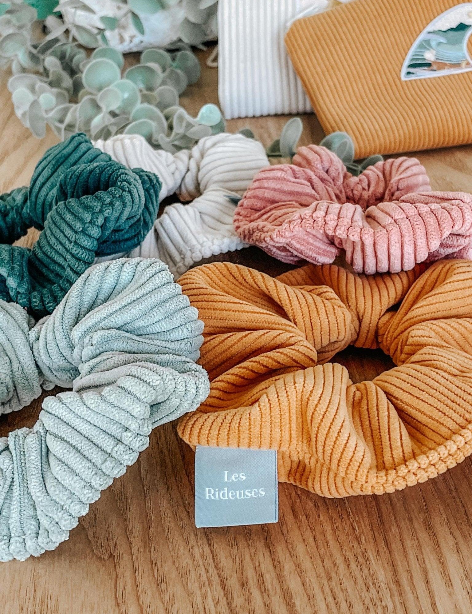 Chouchou en velours upcyclé - Les Rideuses