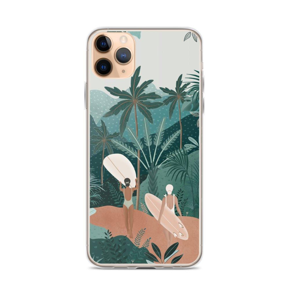 Coque iPhone Jungle vibes - Les Rideuses