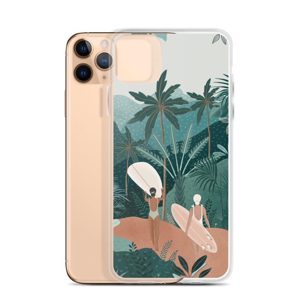 Coque iPhone Jungle vibes - Les Rideuses
