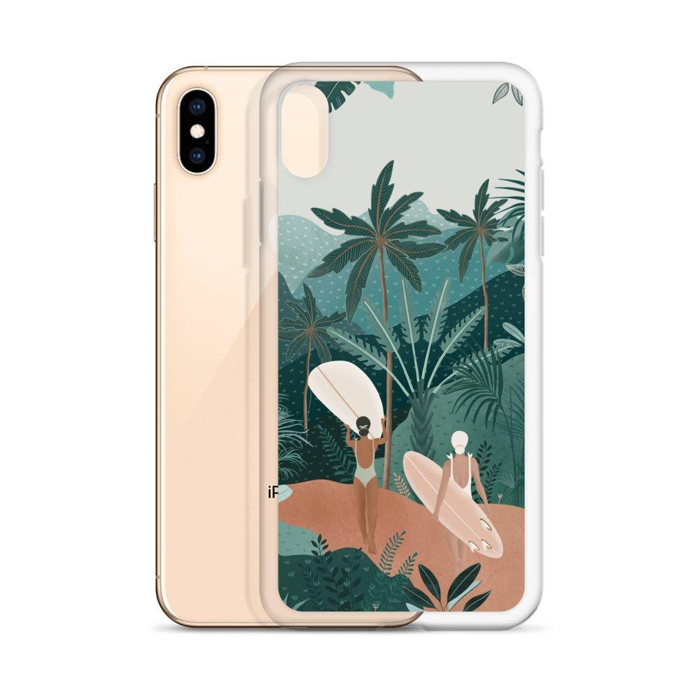 Coque iPhone Jungle vibes - Les Rideuses