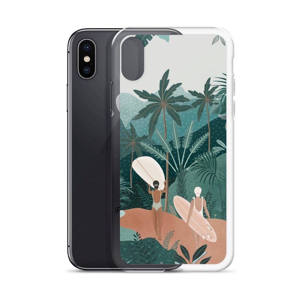 Coque iPhone Jungle vibes - Les Rideuses