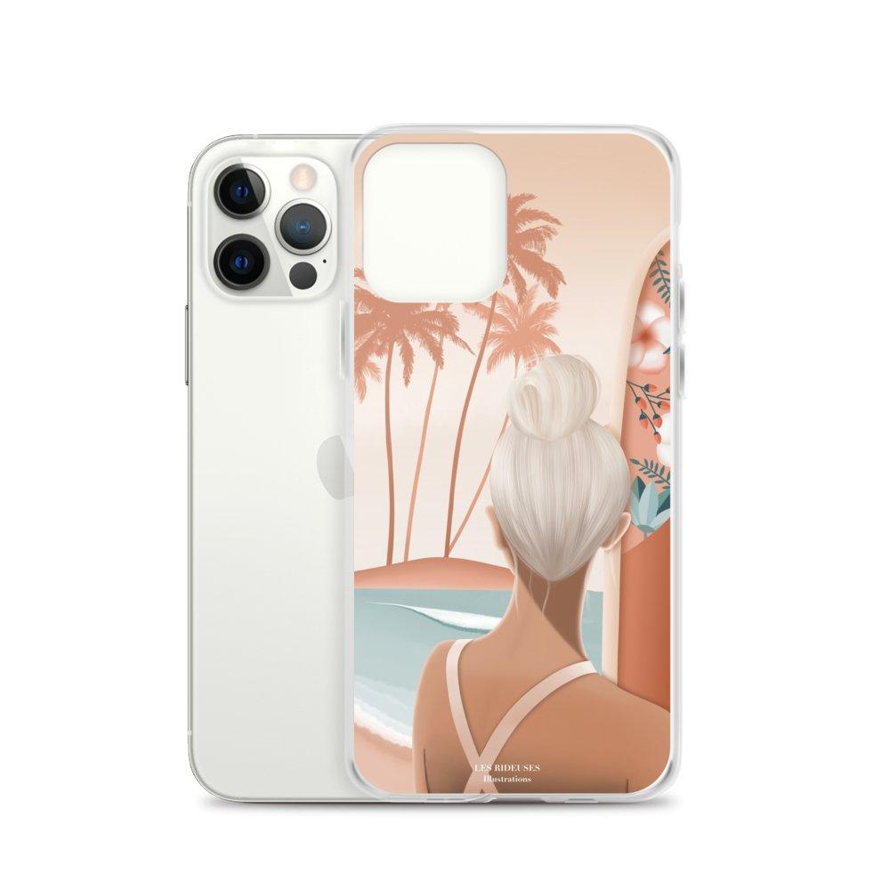 Coque iPhone "Perfect place" - Les Rideuses