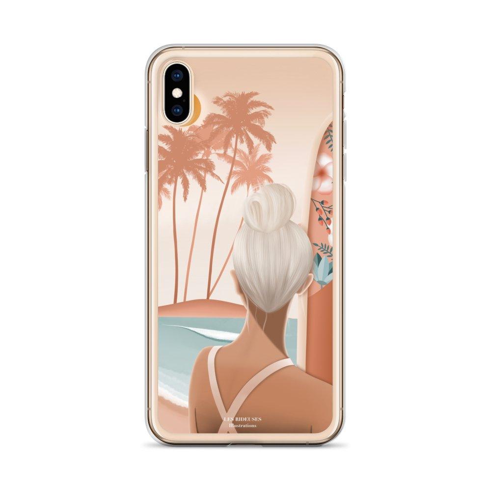 Coque iPhone "Perfect place" - Les Rideuses