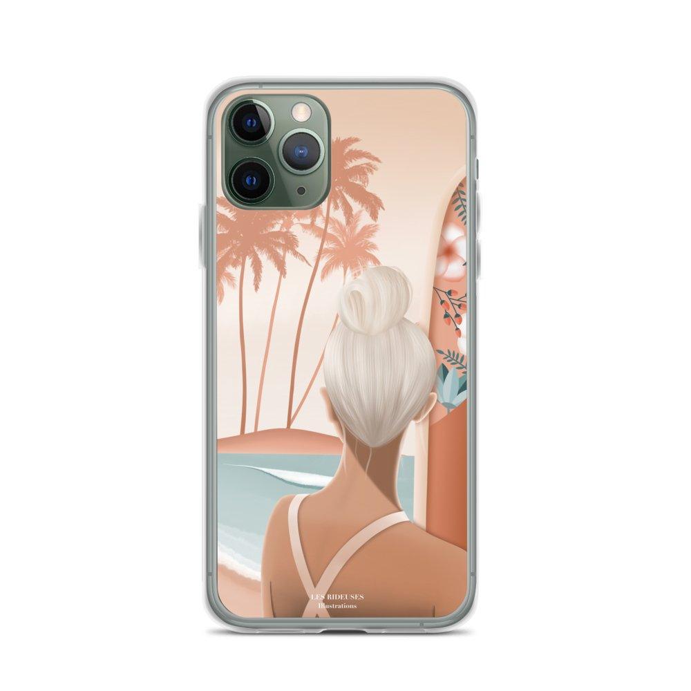 Coque iPhone "Perfect place" - Les Rideuses