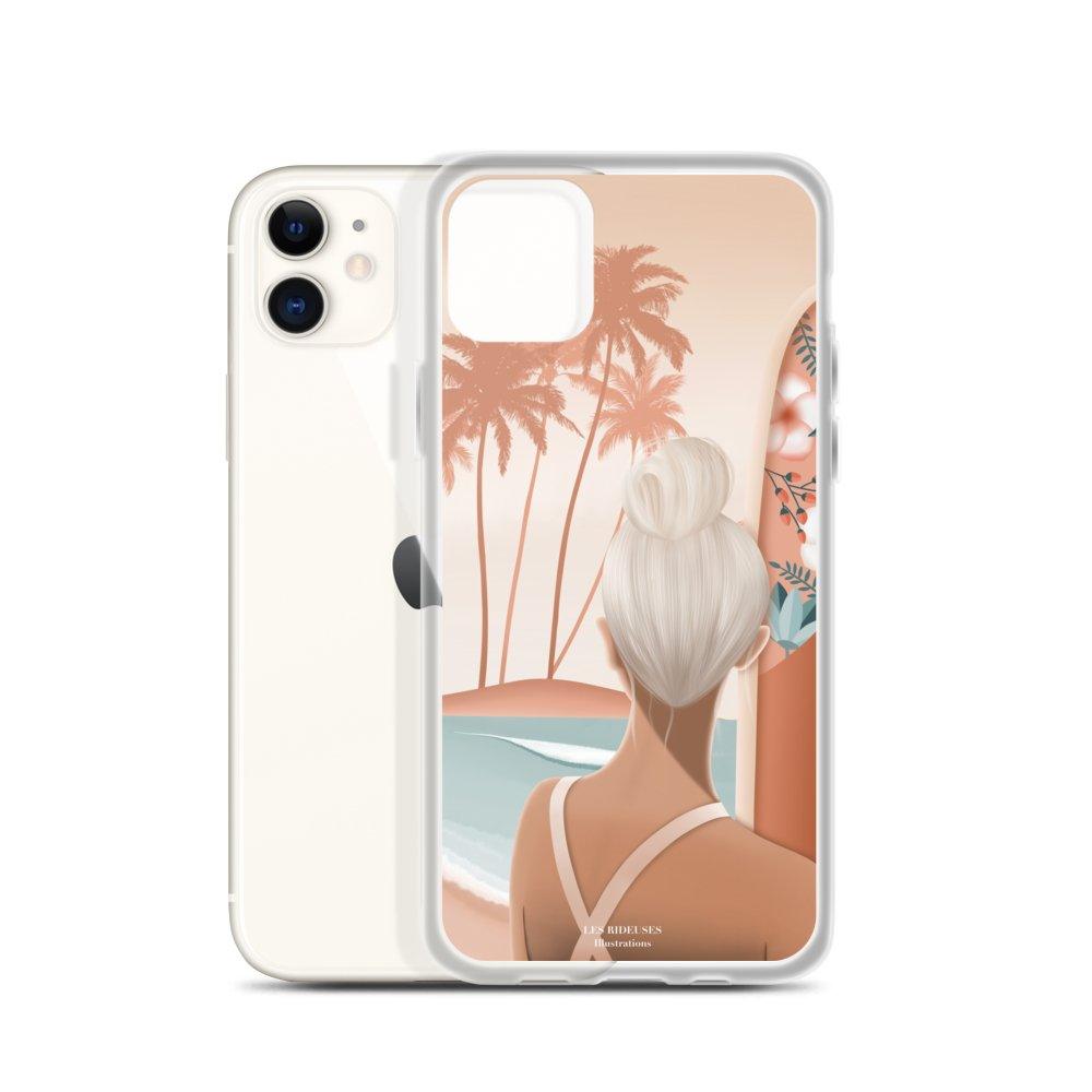 Coque iPhone "Perfect place" - Les Rideuses