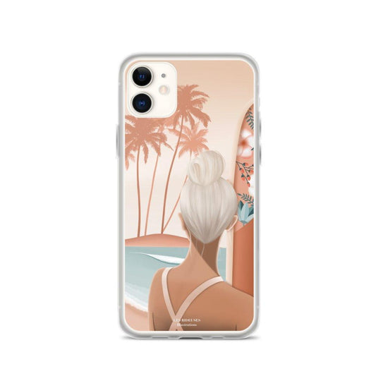 Coque iPhone "Perfect place" - Les Rideuses