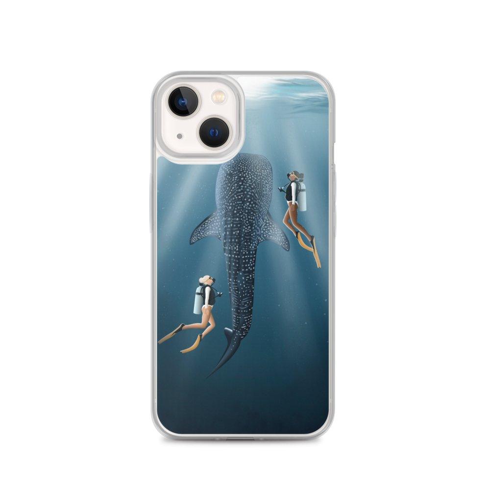 Coque iPhone Scuba diving with friends - Les Rideuses
