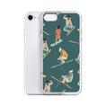 Charger l'image dans la visionneuse de la galerie, Coque iphone Ski & snowboard pattern - Les Rideuses
