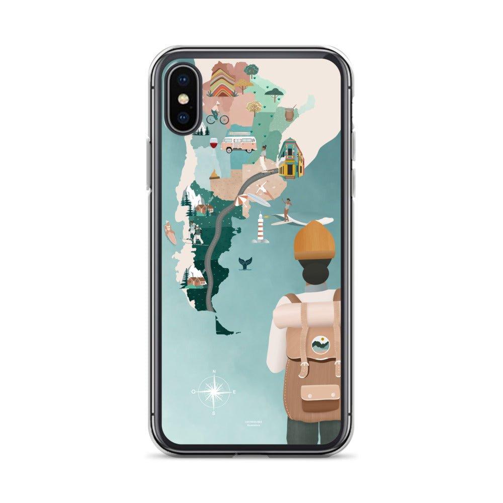 Coque Iphone souple "Argentina map" - Les Rideuses