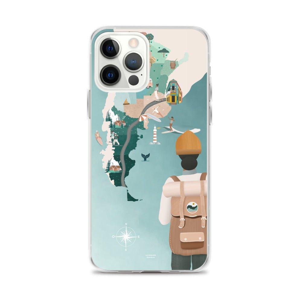 Coque Iphone souple "Argentina map" - Les Rideuses