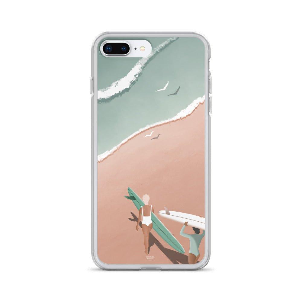 Coque Iphone souple "Back to the sea" - Les Rideuses