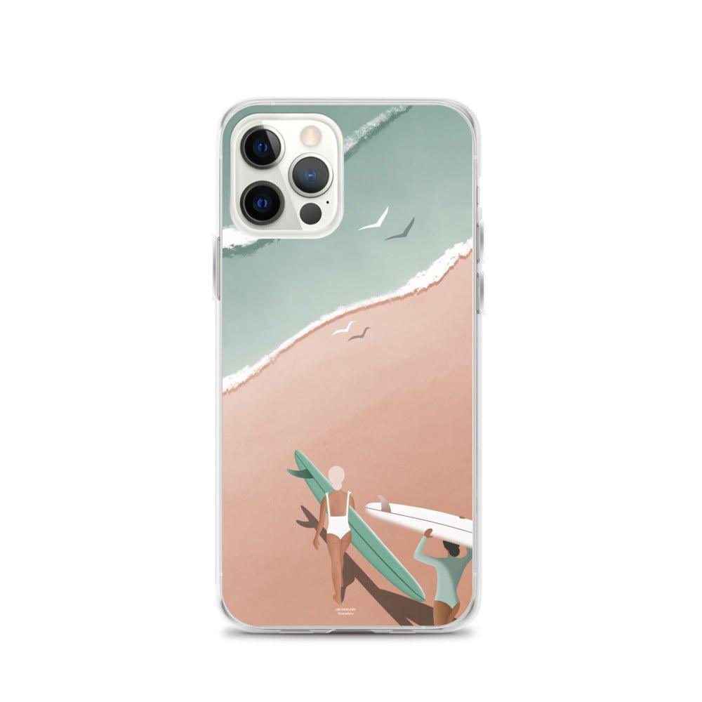 Coque Iphone souple "Back to the sea" - Les Rideuses