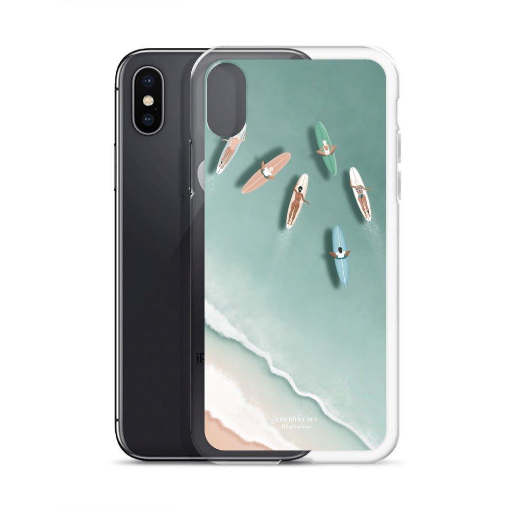 Coque Iphone souple "Crowded spot" - Les Rideuses