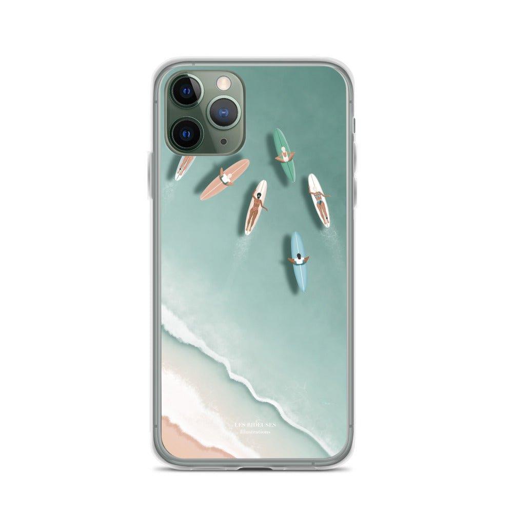 Coque Iphone souple "Crowded spot" - Les Rideuses