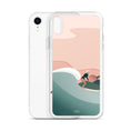 Cargar la imagen en la vista de la galería, Coque Iphone "Surf and Sunset" - Les Rideuses
