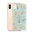 Charger l'image dans la visionneuse de la galerie, Coque Iphone Surf pattern vert - Les Rideuses
