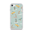 Charger l'image dans la visionneuse de la galerie, Coque Iphone Surf pattern vert - Les Rideuses
