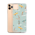 Charger l'image dans la visionneuse de la galerie, Coque Iphone Surf pattern vert - Les Rideuses
