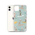 Charger l'image dans la visionneuse de la galerie, Coque iPhone "Surf pattern vert" - Les Rideuses
