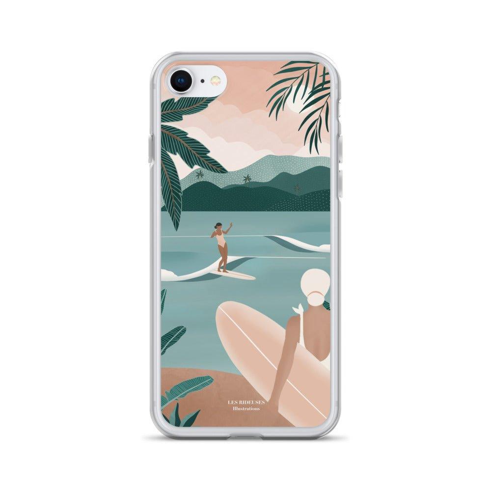 Coque Iphone Surfers' heaven - Les Rideuses