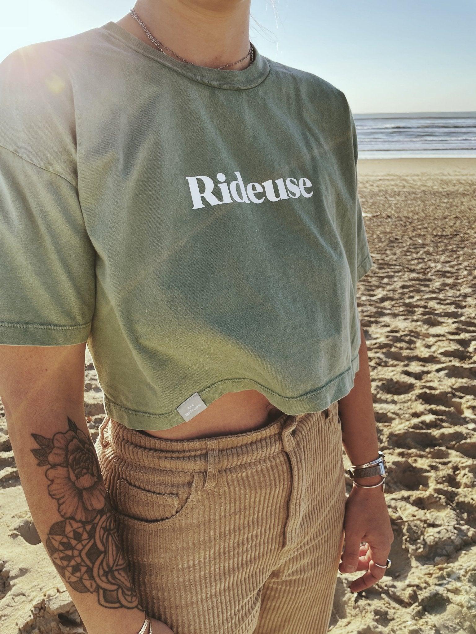 Crop top Rideuse vert - Les Rideuses