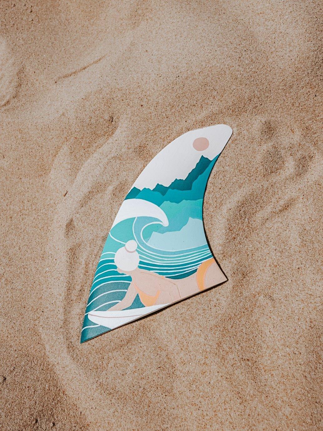 Custom Fin Empty barrel - Les Rideuses