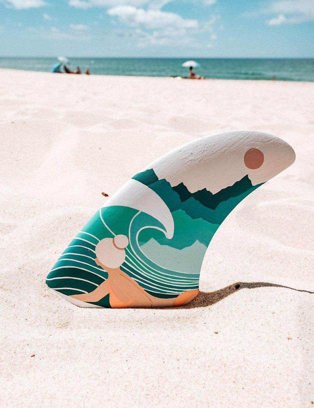 Custom Fin Empty barrel - Les Rideuses