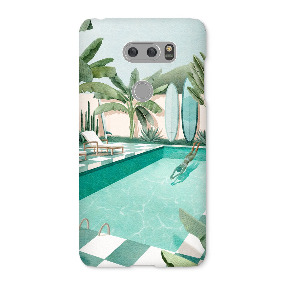 Coque de téléphone slim Tropical vibes