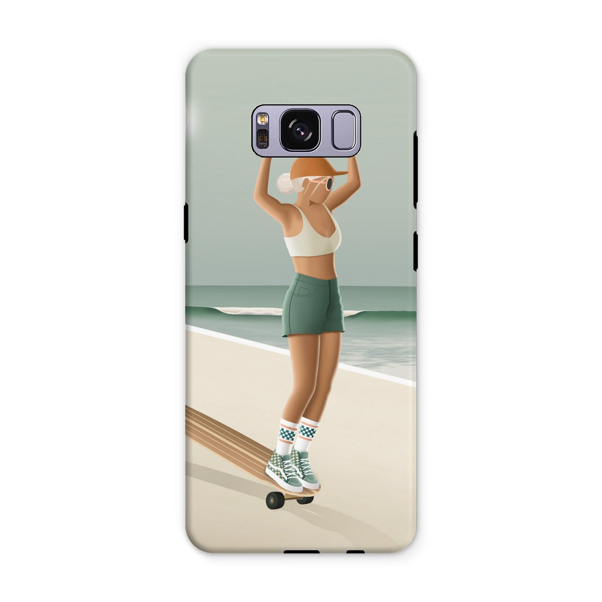 Hang ten reinforced phone case