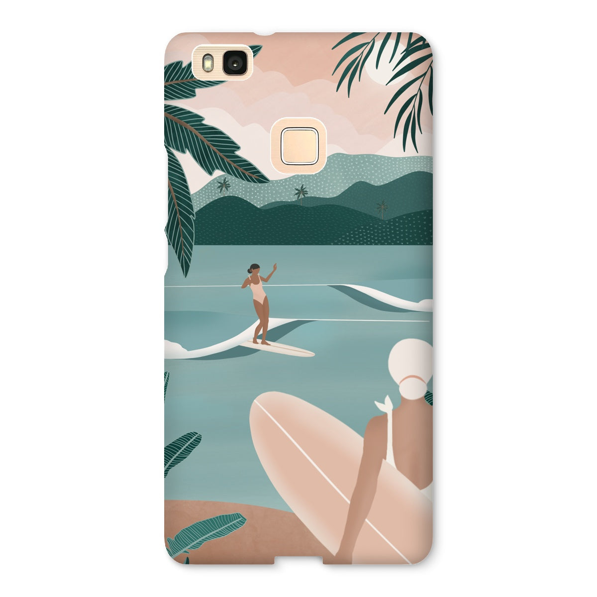 Surfers&#39; heaven slim phone case