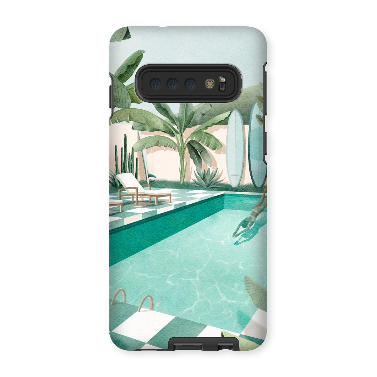 Coque de téléphone renforcée Tropical vibes